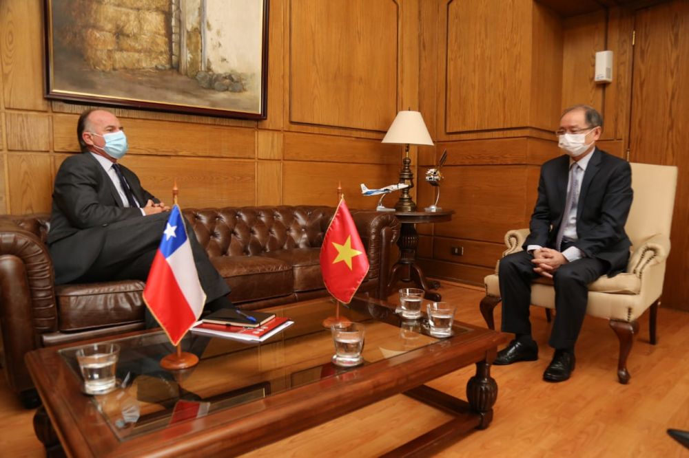 Chile mong muốn mở rộng quan hệ hợp tác với Việt Nam trong lĩnh vực nông nghiệp