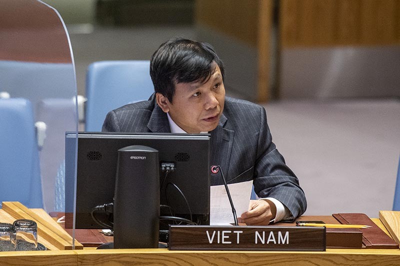 Đại sứ Đặng Đình Quý, Trưởng Phái đoàn thường trực Việt Nam tại LHQ.