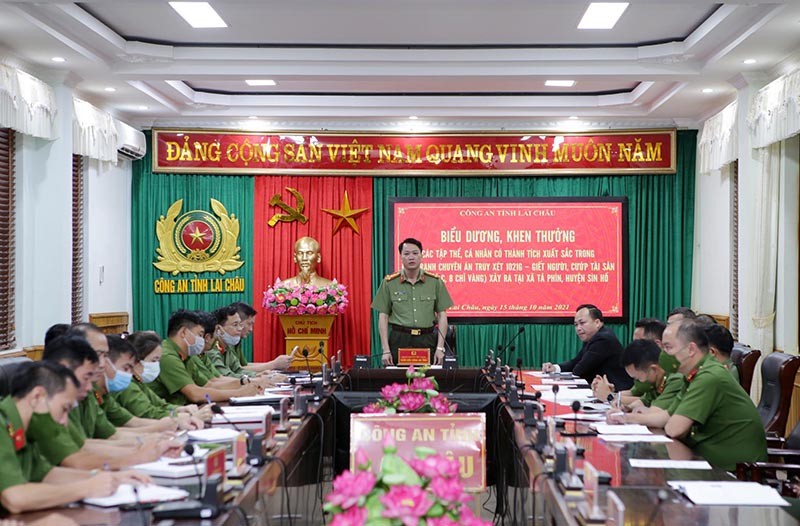 Được sự giúp đỡ của các cấp, các ngành, cũng như sự hợp tác của quần chúng nhân dân, lực lượng Công an tỉnh Lai Châu đã nhập nhiều chiến công trong công tác phòng, chống tội phạm nói chung và tội phạm ma túy nói riêng.