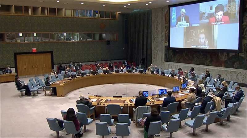 Hội đồng Bảo an Liên hợp quốc thảo luận mở về tình hình Trung Đông, trong đó có vấn đề Palestine. 