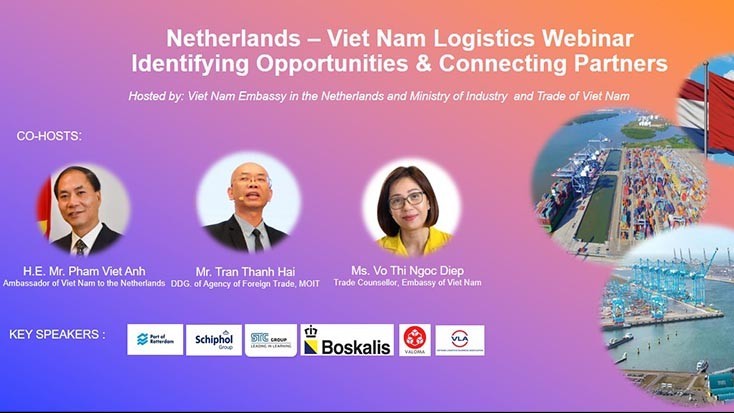 Hội thảo trực tuyến Logistics Hà Lan-Việt Nam - xác định cơ hội và kết nối đối tác