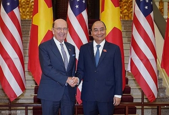 Thủ tướng Nguyễn Xuân Phúc tiếp Bộ trưởng Thương mại Mỹ