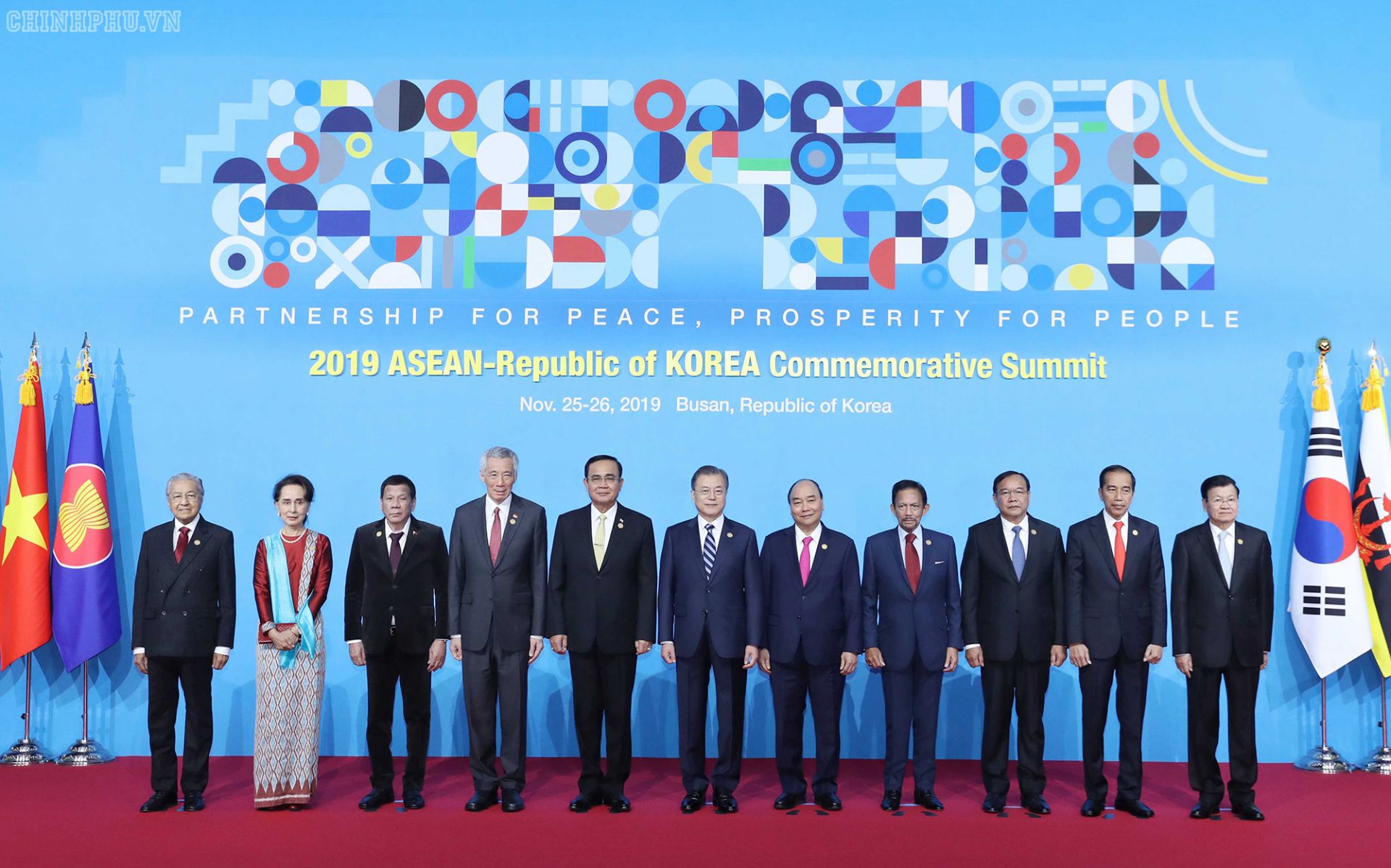 Khai mạc Hội nghị cấp cao kỷ niệm 30 năm quan hệ đối thoại ASEAN - Hàn Quốc