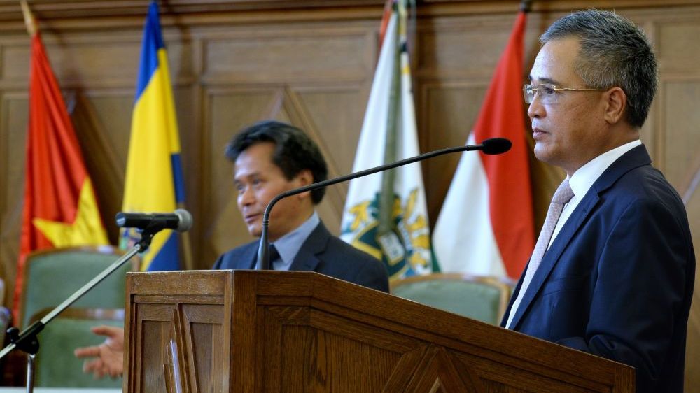 Kỷ niệm 70 năm thiết lập quan hệ ngoại giao Việt Nam-Hungary tại thành phố Debrecen, Hungary