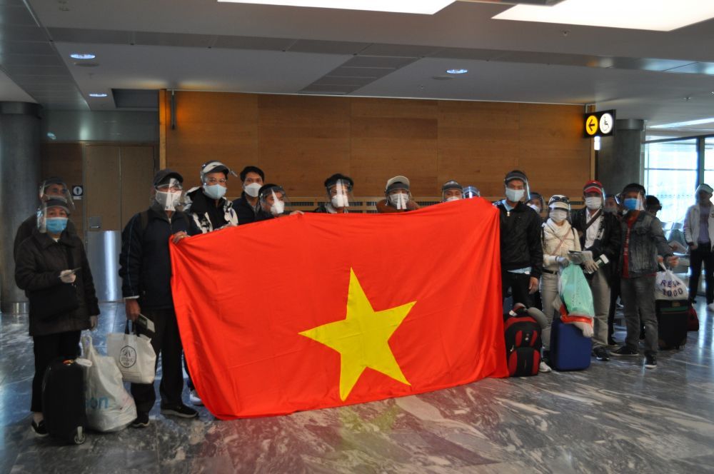 Đưa gần 340 công dân Việt Nam từ Na Uy, Mozambique, Nam Phi, Qatar về nước