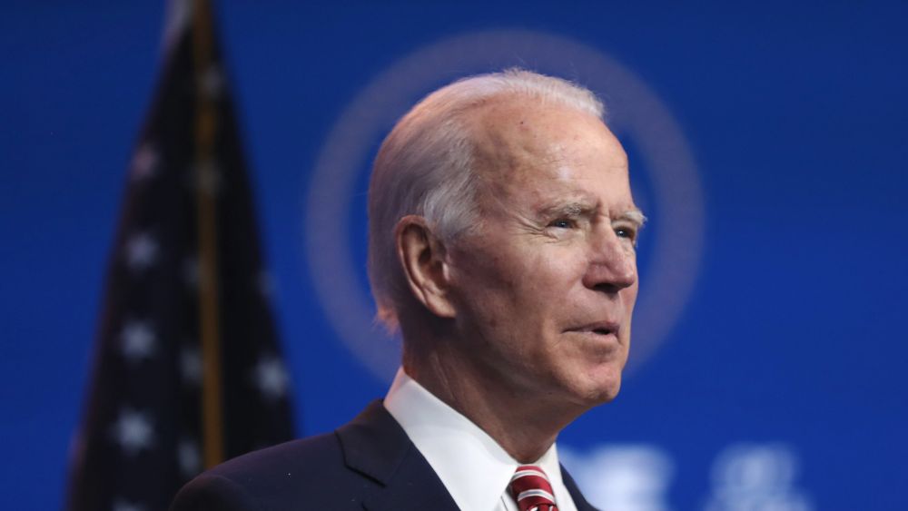 Ông Joe Biden trong cuộc họp báo sáng ngày 17/11 tại Wilmington, 