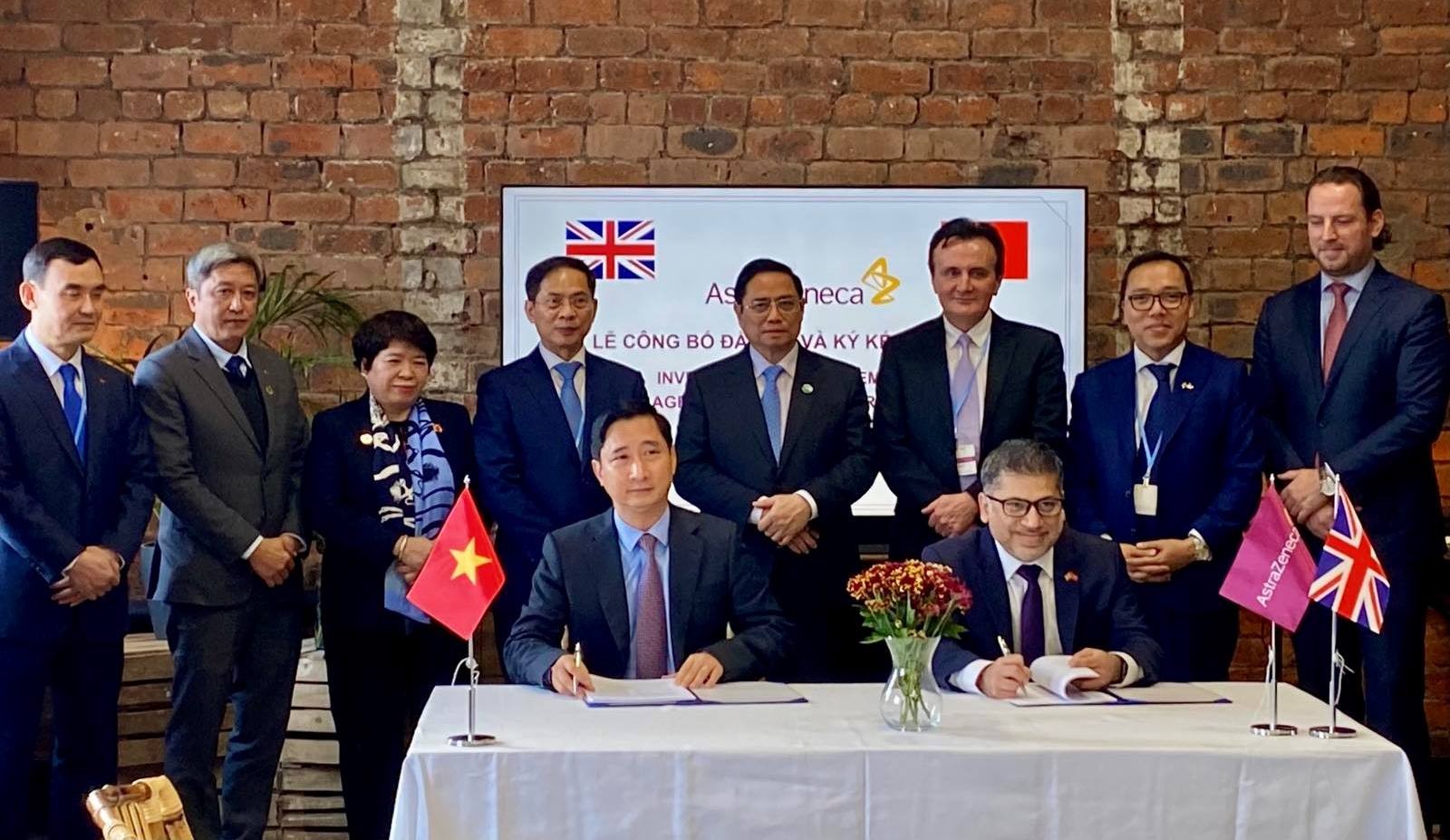 Viet Nam wishes for strategic cooperation with AstraZeneca: Prime Minister Pham Minh Chinh