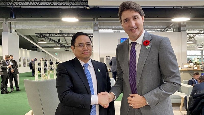 Thủ tướng Phạm Minh Chính gặp Thủ tướng Canada và Tổng thống Zambia