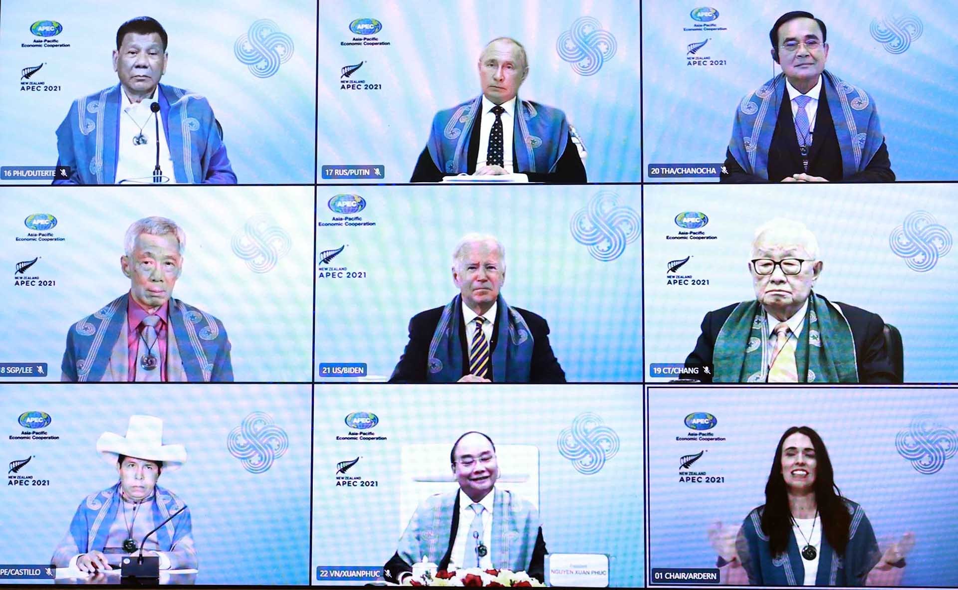 Những nội dung chính trong tuyên bố của các nhà lãnh đạo APEC 2021