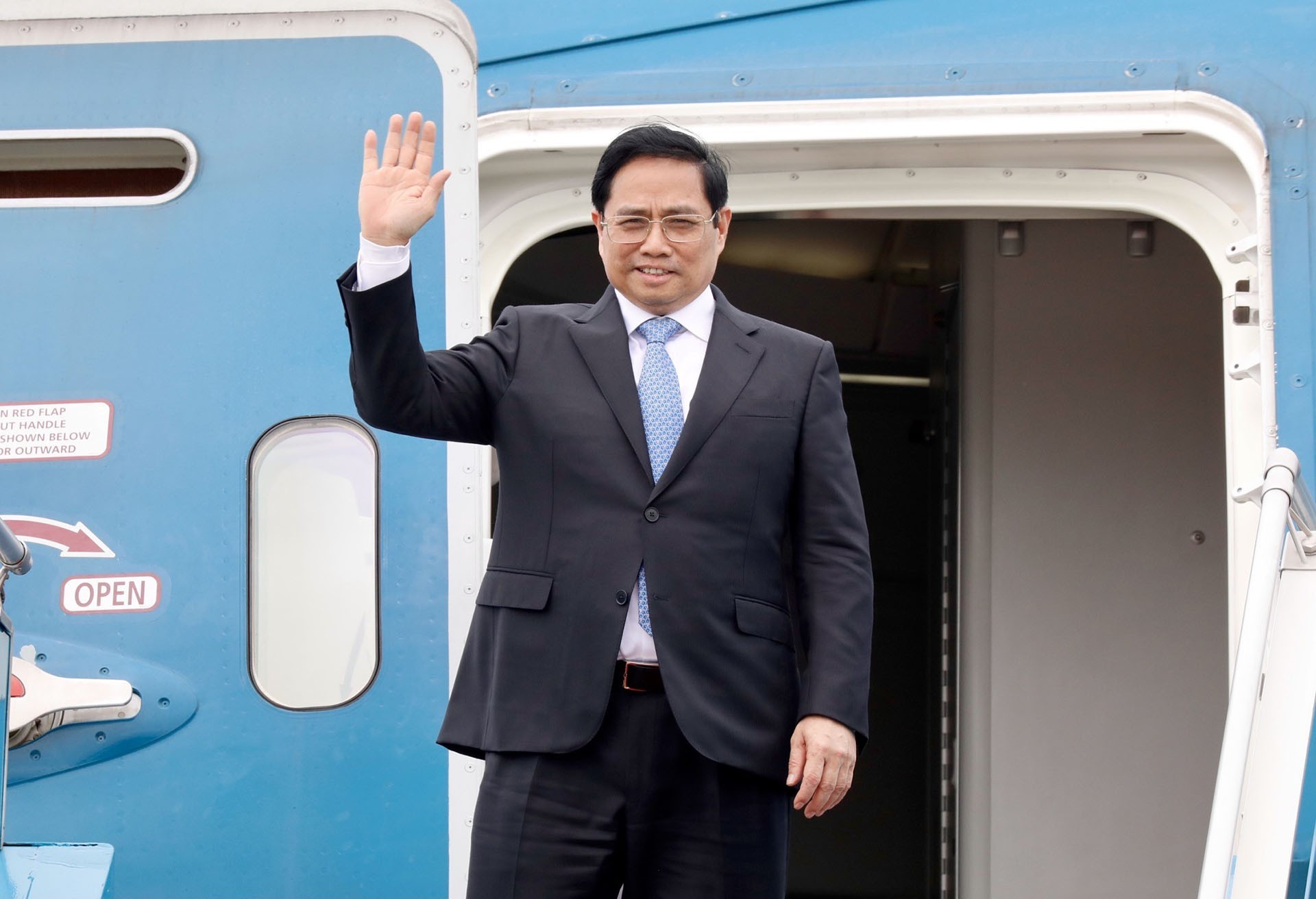 Thủ tướng Phạm Minh Chính lên đường thăm chính thức Nhật Bản. (Nguồn: TTXVN)