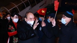 President Nguyen Xuan Phuc arrives in Geneva, starting official visit to Switzerland