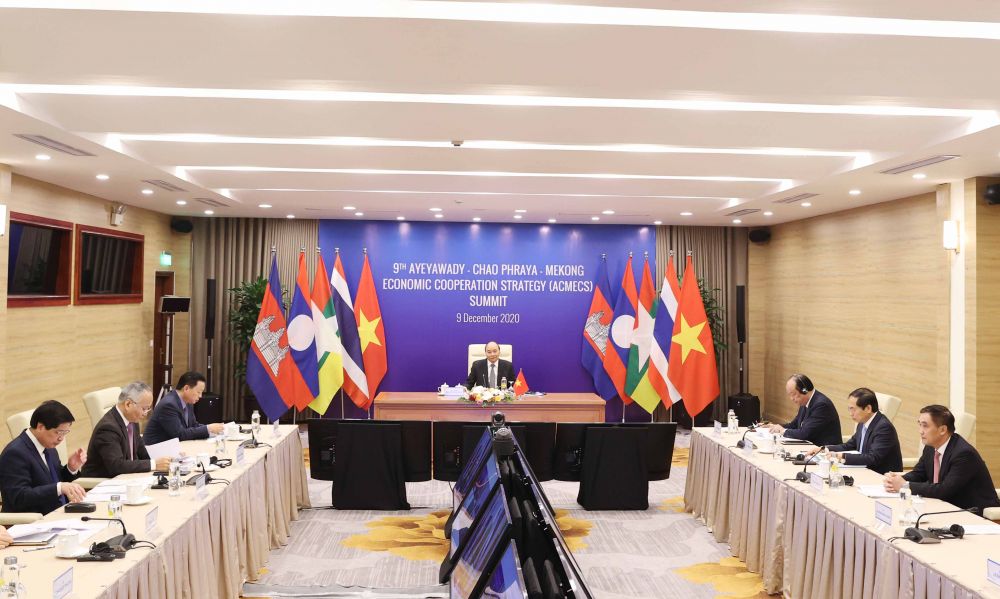 Thủ tướng Nguyễn Xuân Phúc tham dự Hội nghị cấp cao ACMECS lần thứ 9