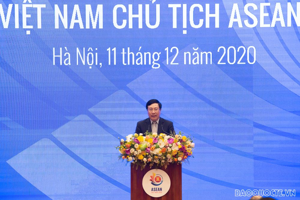 Ngoại giao trong tuần: Tổng kết năm Chủ tịch ASEAN 2020; Tăng cường vai trò của phụ nữ trong củng cố hòa bình; Kết thúc đàm phán FTA Việt Nam-Anh
