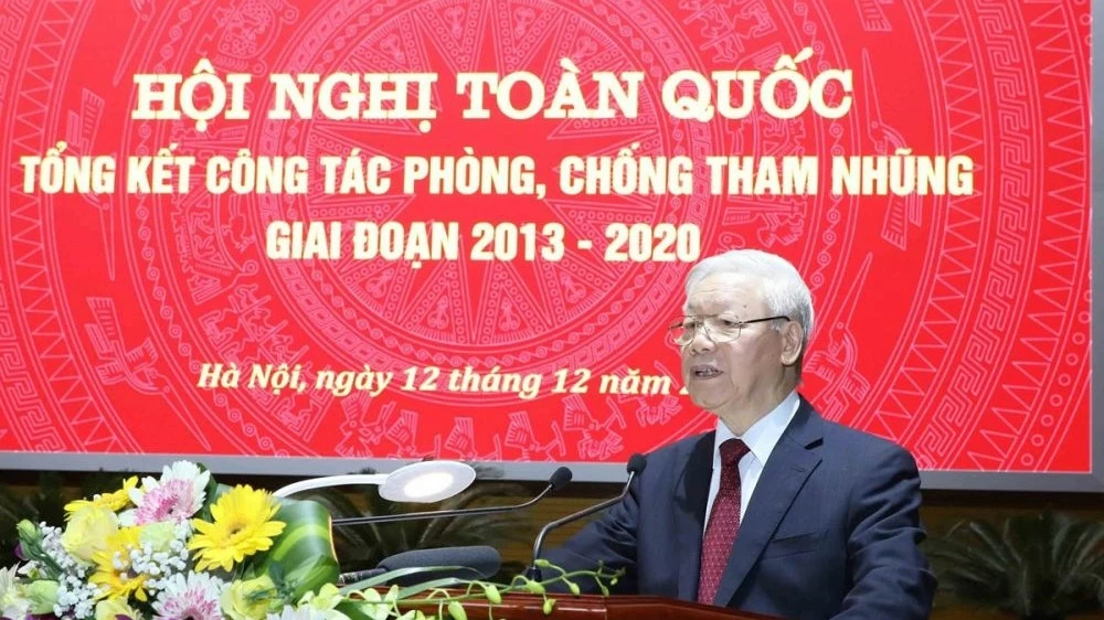 Quán triệt sâu sắc tư tưởng, quan điểm của Tổng Bí thư Nguyễn Phú Trọng - Tiếp tục đẩy mạnh phòng, chống tham nhũng, tiêu cực