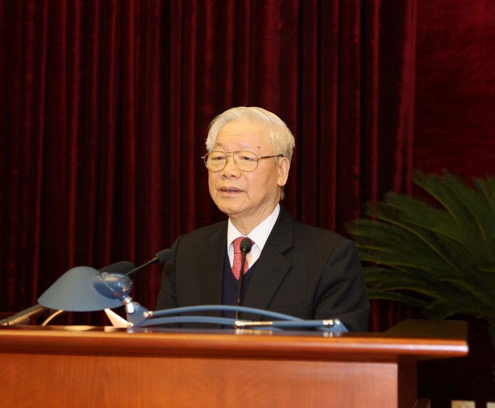 Bài phát biểu của Tổng Bí thư, Chủ tịch nước Nguyễn Phú Trọng bế mạc Hội nghị lần thứ 14 Ban Chấp hành Trung ương Đảng khóa XII