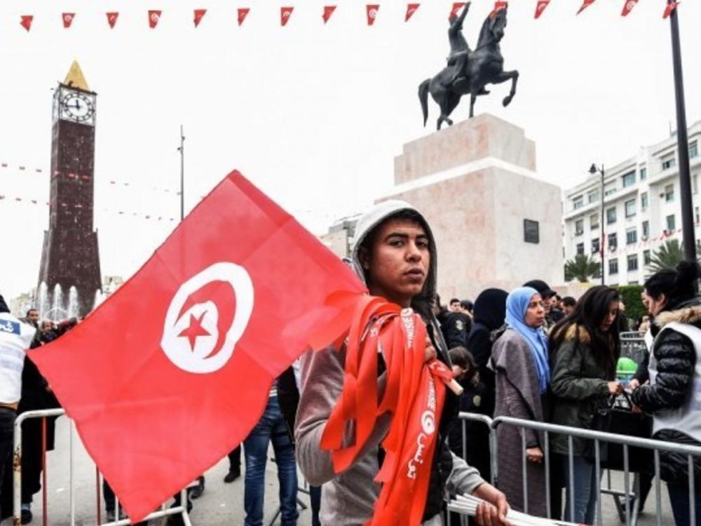 Trong tất cả các quốc gia trải qua Mùa xuân Arab, Tunisia được đánh giá là có sự thay đổi thành công nhất, nhưng vẫn tồn động một số vấn đề. (Nguồn: AFP)