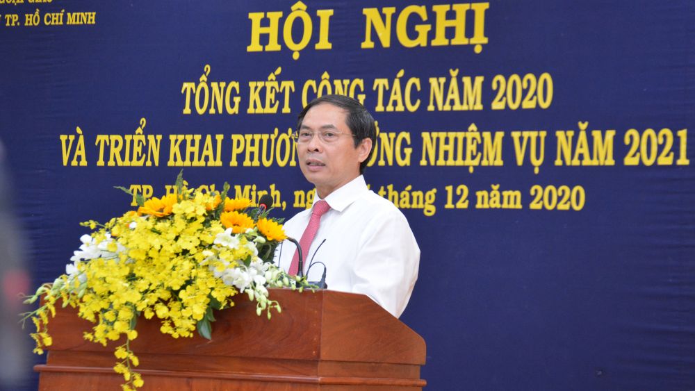 đồng chí Bùi Thanh Sơn, Ủy viên Trung ương Đảng, Thứ trưởng Thường trực Bộ Ngoại giao 