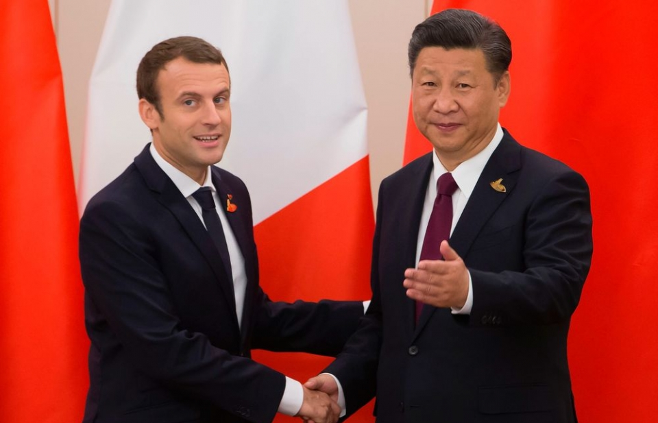 Tổng thống Pháp Macron lần đầu thăm cấp nhà nước Trung Quốc