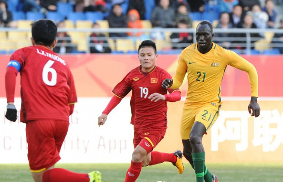 U23 Việt Nam vượt qua đối thủ Australia với tỷ số sát nút