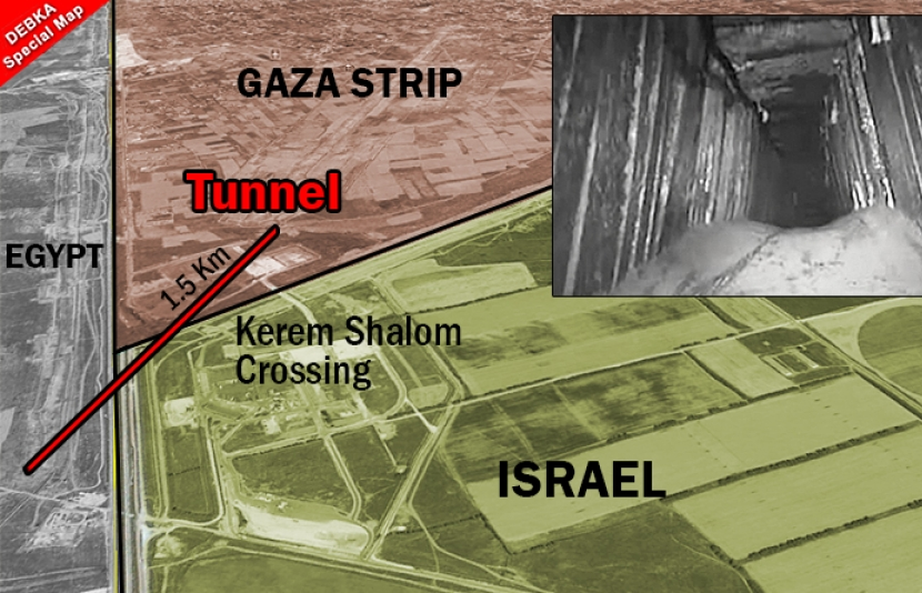 Israel phá hủy một đường hầm qua biên giới của Hamas