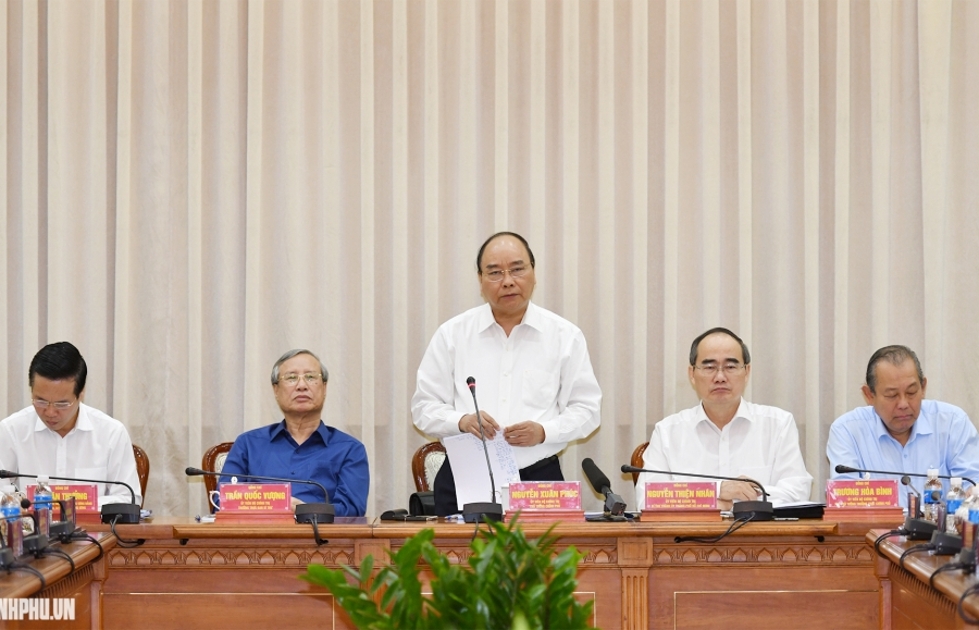 Thủ tướng đề nghị thành phố Hồ Chí Minh chống sự trì trệ