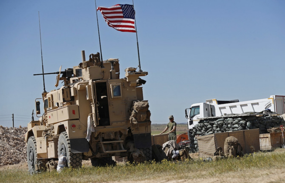 Syria: Mỹ sẽ để lại 200 binh sĩ tại sau khi rút quân