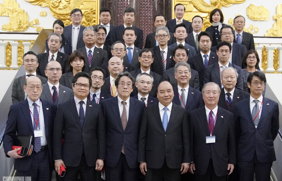 Thủ tướng tiếp Chủ tịch Ủy ban Hợp tác kinh tế Nhật Bản-Mekong