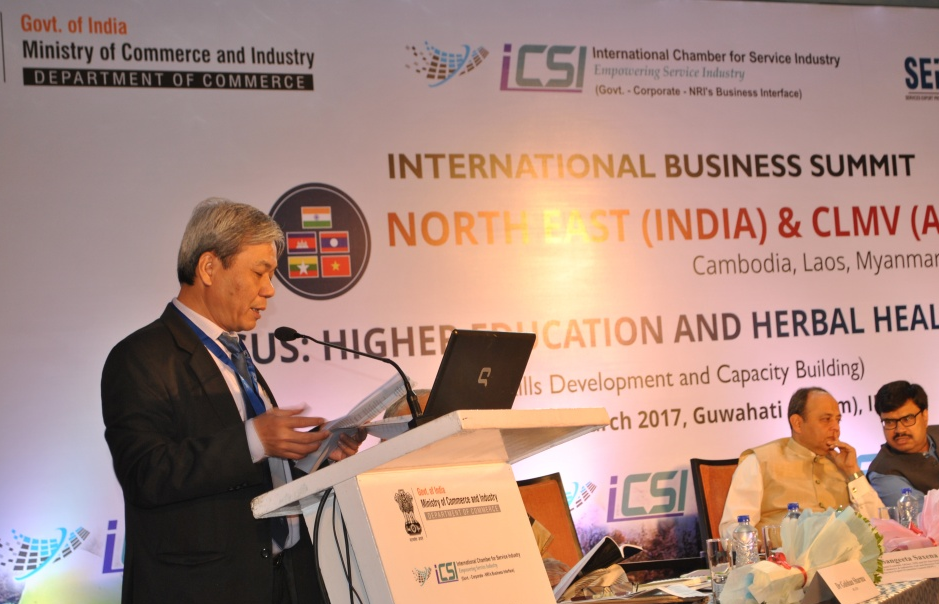 Đông Bắc Ấn Độ thúc đẩy phát triển dịch vụ với các nước CLMV