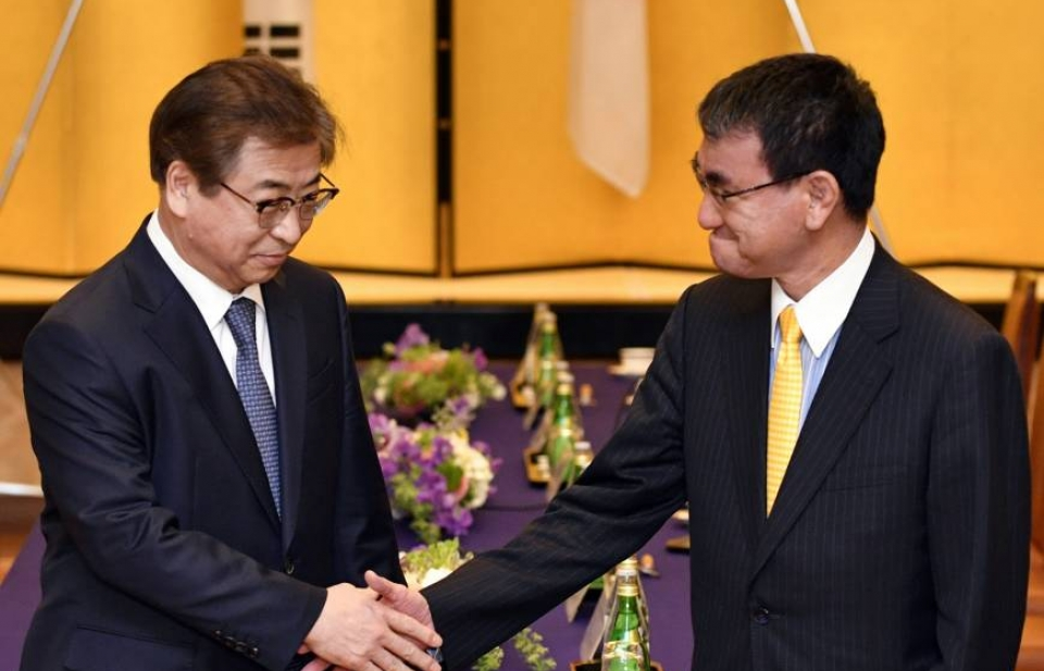 Nhật Bản và Hàn Quốc nhất trí duy trì sức ép tối đa với Triều Tiên