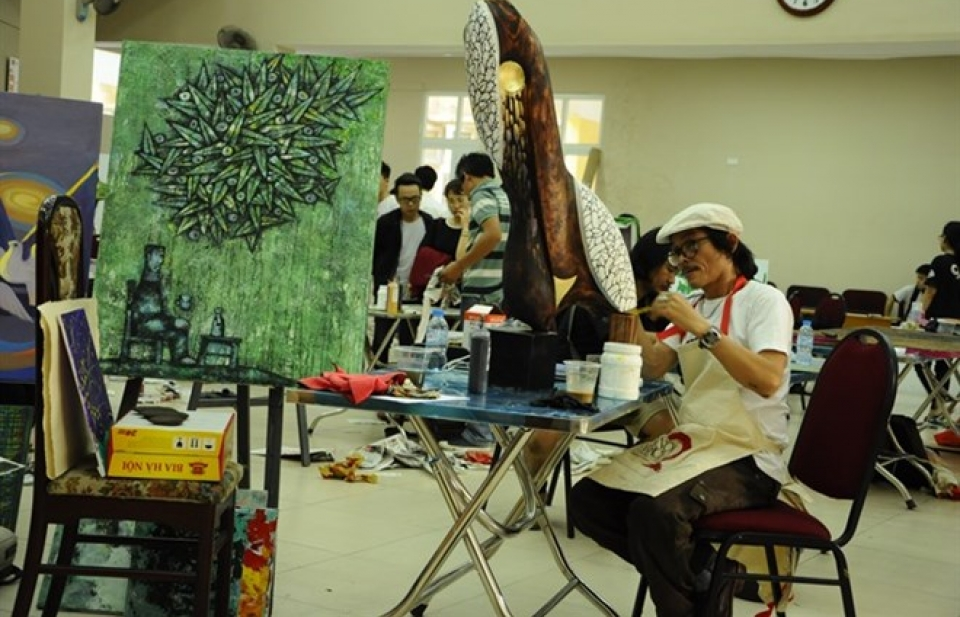 120 int’l artists to attend Ha Noi March Connecting