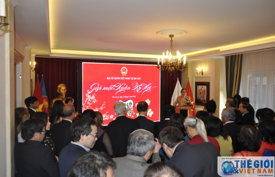 Đại sứ quán Việt Nam tại Ba Lan tổ chức gặp mặt đầu Xuân