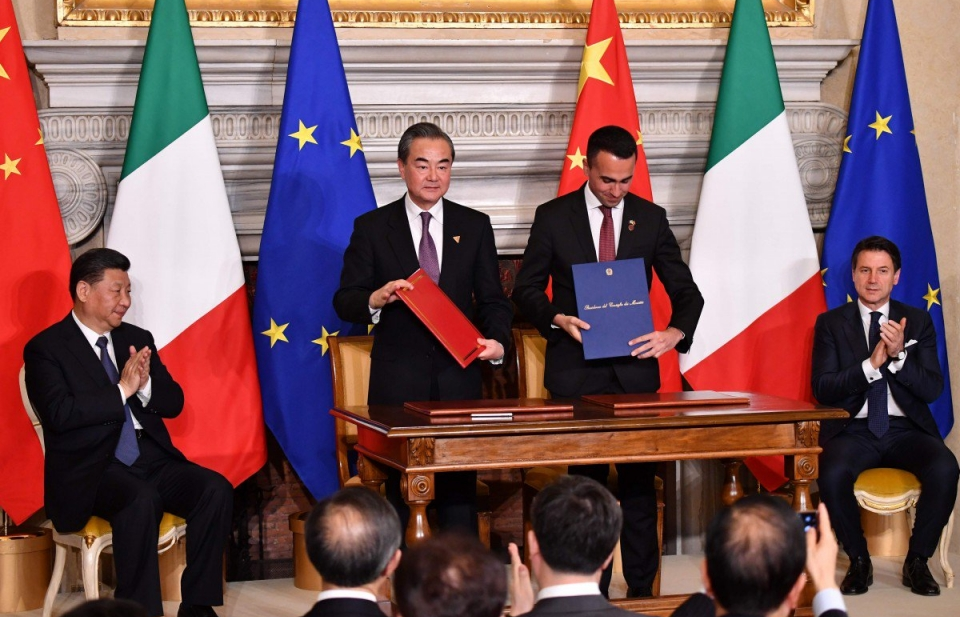 Trung Quốc và Italy ký thỏa thuận về Vành đai và Con đường