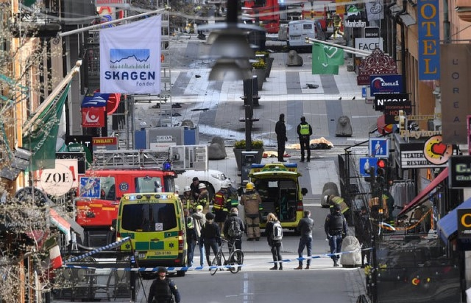 Vụ tấn công khủng bố ở Thụy Điển: Bắt giữ nghi phạm thứ hai