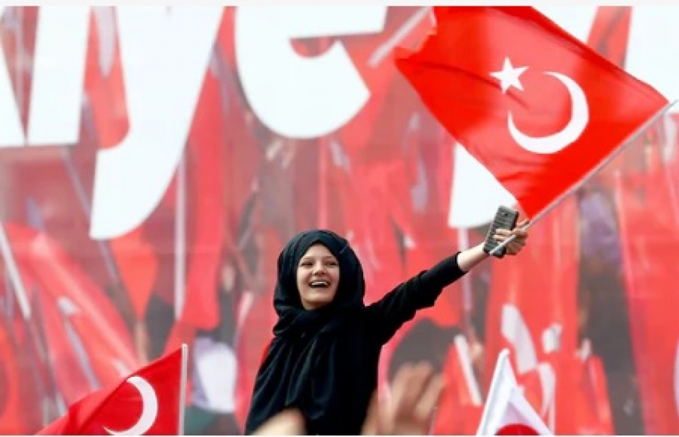 Thổ Nhĩ Kỳ: Phe đồng ý sửa đổi Hiến pháp giành chiến thắng