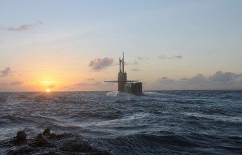 Tàu ngầm hạt nhân Mỹ sẽ tham gia tập trận gần bán đảo Triều Tiên