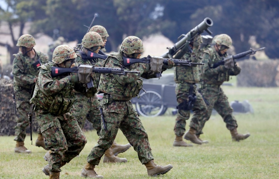 Nhật Bản ra mắt đơn vị lính thủy đánh bộ để bảo vệ bờ biển