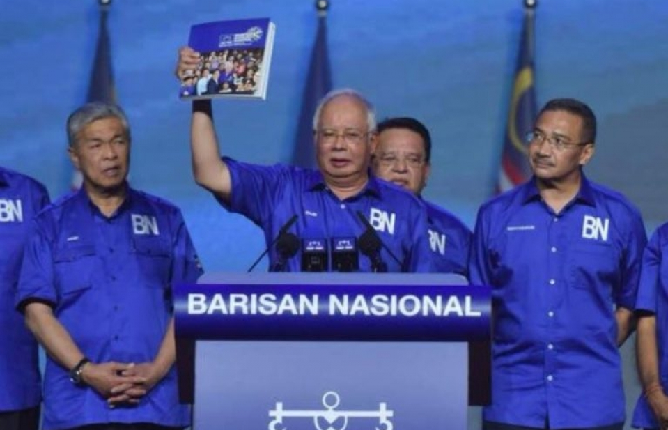 Thủ tướng Malaysia công bố cương lĩnh tranh cử
