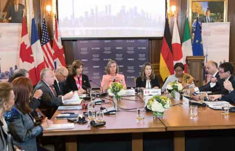Khai mạc Hội nghị Bộ trưởng Ngoại giao và An ninh G7