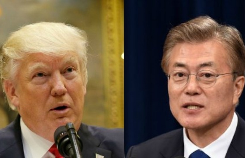 Lãnh đạo Mỹ - Hàn nhất trí hợp tác chặt chẽ về vấn đề Triều Tiên