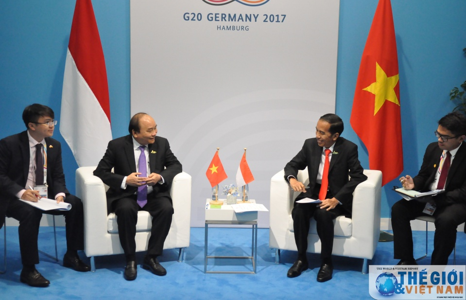 Thủ tướng Nguyễn Xuân Phúc tiếp xúc song phương bên lề G20