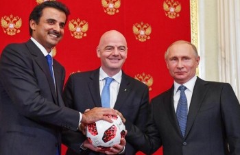 Nga trao quyền đăng cai World Cup 2022 cho Qatar