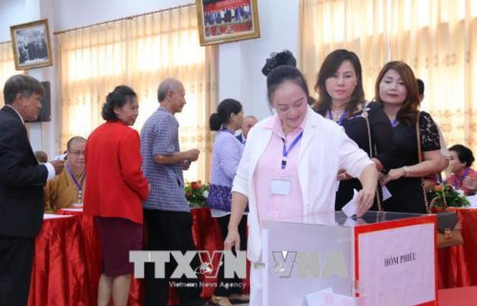 Lào: Hội người Việt Nam tại Vientiane tổ chức Đại hội đại biểu khóa X