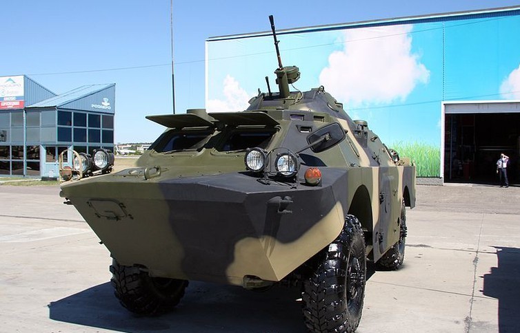 Serbia tiếp nhận 10 xe bọc thép BRDM-2 của Nga