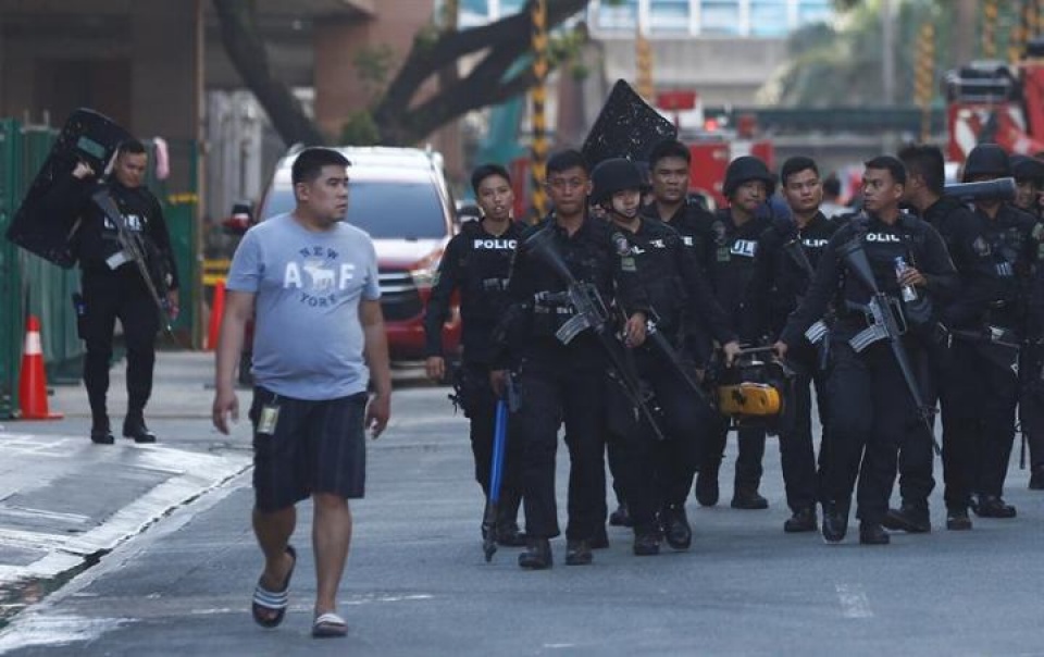 philippines tang cuong an ninh cho cac hoi nghi