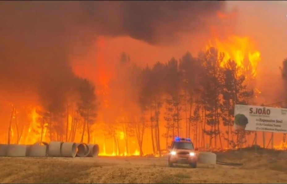 Nắng nóng tiếp tục gây cháy rừng ở một số nước Nam Âu