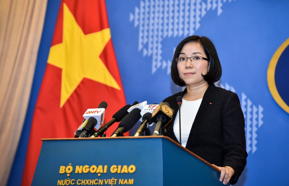 Phó Phát ngôn Bộ Ngoại giao Nguyễn Phương Trà trả lời về việc Đài Loan bắn đạn thật tại đảo Ba Bình