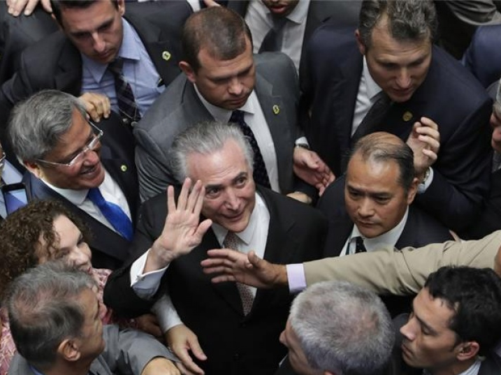 Ông Michel Temer chính thức trở thành tân Tổng thống Brazil