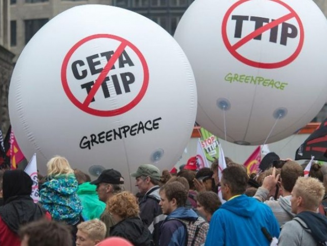 Biểu tình rầm rộ tại Đức phản đối Hiệp định TTIP