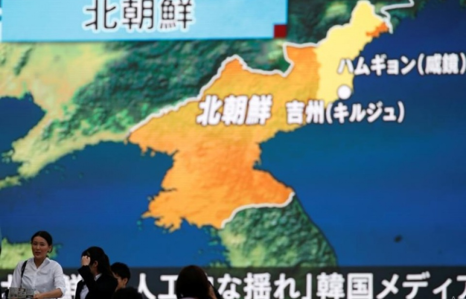 Vụ thử hạt nhân của Triều Tiên: Hàn Quốc không phát hiện chất phóng xạ