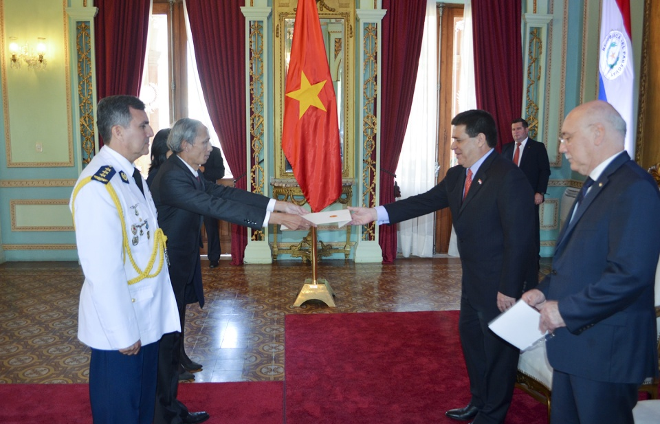 Tạo nền tảng thúc đẩy hơn nữa quan hệ hợp tác toàn diện Việt Nam - Paraguay